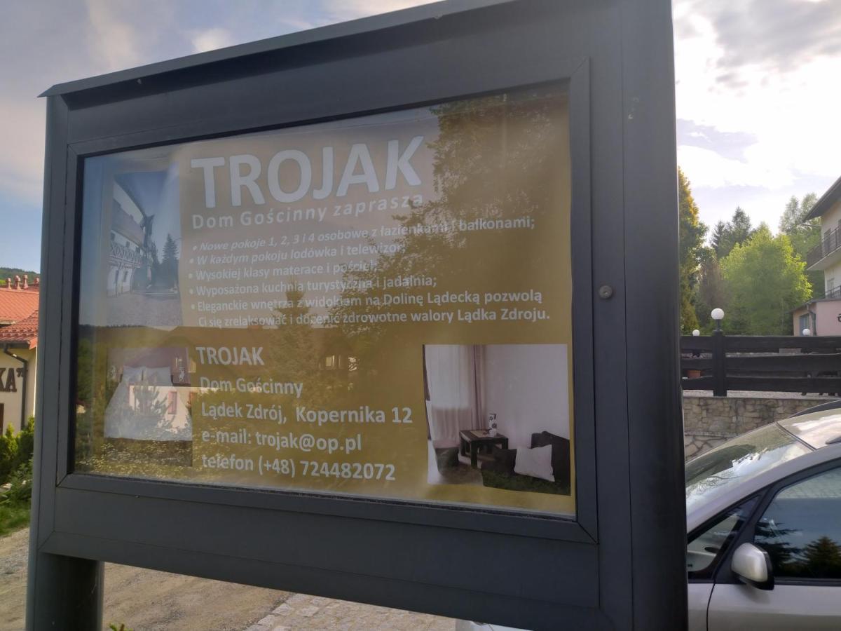 Pensjonat Trojak Ladek-Zdroj Exterior photo
